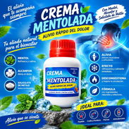 Crema Mentolada de Alcanfor y Salicilato de Metilo para Alivio rápido del dolor - Img 58249204
