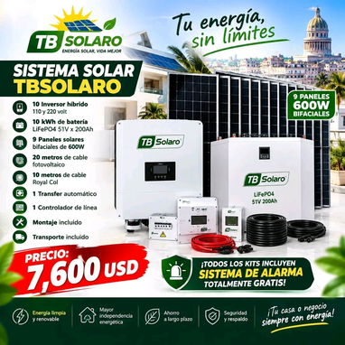 Kit solares con montaje e Instalación. Incluyen sistema de Alarma grátis - 4/4