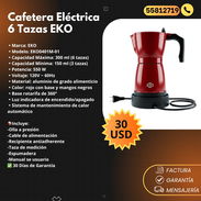 Cafetera eléctrica de 6 tazas EKO - Img 55631506