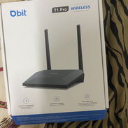 router Obit T1 Pro Wireless Router (300 Mbps), nuevo, con todos sus accesorios y caja. - Img 56145433