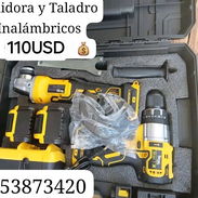 TALADRO Y PULIDORA INALÁMBRICOS - Img 55842804