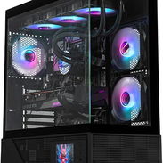 Chasis raidmax i803 tipo pecera con pantalla lcd + fuente raidmax Vector de 700w 52a - Img 57199132