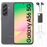 Teléfono Samsung Galaxy A56 5G , 8Gb Ram, 256Gb Almacenamiento, Con Cover, Mica y Audífonos - Negro - Img 54695377
