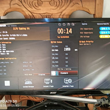 Vendó kit 7ma generación board z170 gaiming k4 con micro i37100 y 8 GB de ram impecable trabajando al 💯 - Img 121640349
