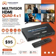 Multivisor HDMI Quad 4 x 1 | videojuegoshabana.com - Img 55464160