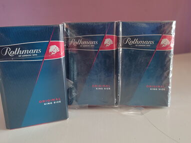 Cigarros Rotmans, HUpman, Popular rojo, Ron y Vino tinto - Img 57976137