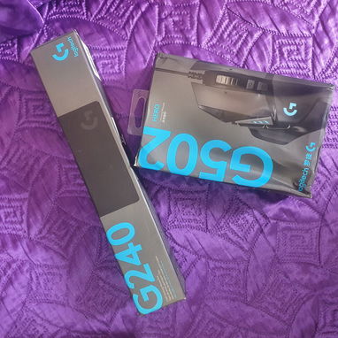 Mouse Gaming Logitech 502 Hero + MousePad - Img 124225015