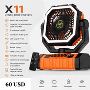 Ventilador recargable X11 nuevos - Img 56777987