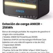 Estación de carga ANKER-256Wh. Nueva a estrenar - Img 49993034
