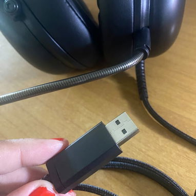*Hoco W113 - Auriculares para juegos USB 7.1 negros con micrófono omnidireccional ✨🎧 - 4/4