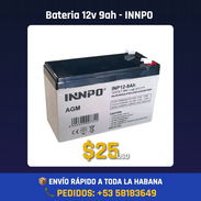⚡ Batería 12V 9Ah INNPO: Energía de Alto Rendimiento 🚀 - Img 54756254
