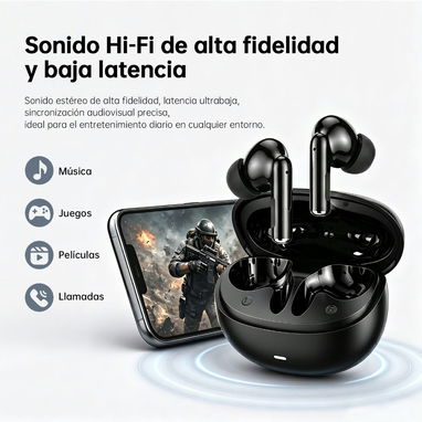 Audífonos inalámbricos $15 usd - 8/8