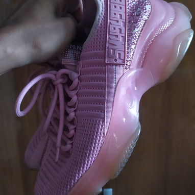 Tenis rosados #37 (de uso, poco) - 2/4
