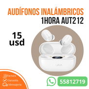 Audífonos Inalámbricos 1HORA AUT212 - Img 55620145