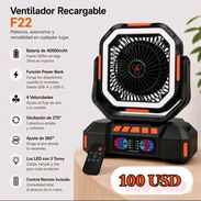 Ventilador recargable F22 4000 mAP nuevos - Img 56335972