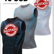 Camiseta sin mangas ajustada transpirable de secado rápido para hombre. Talla M ✨ - Img 56067304