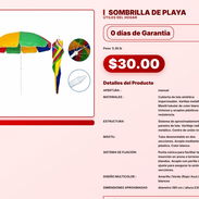SOMBRILLA DE PLAYA . - Img 57567770