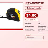 CINTA MÉTRICA 10M . - Img 57556309