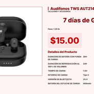 Audífonos 1HORA AUT214 con Estuche Compacto y Potente por $15.00 VPT#-0020 - Img 55424626