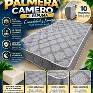 Colchón Camero Palmera de Espuma en 190 usd - Img 58047840