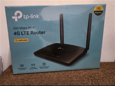 Router 4g LTE Tplink MR6400, cajon de dinero, impresora termica, Escaner - Img main-image-45038866
