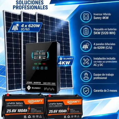 Kit Solares 4 modalidades . Ver foto ahí verá precios y detalles - 4/4