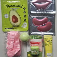 Set Skincare: Máscara facial Crema de manos Bálsamo labial Parches para debajo de los ojos Máscara de labios - Img 53352059