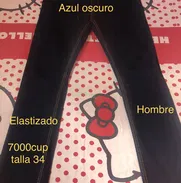 Pitusa de hombre talla 30 y 34 y camisa de mezclilla talla L. - Img 46663387