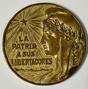 Medalla Conmemorativa de la Guerra de independencia de Cuba “La patria a sus Libertadores”.  1895-1898 . - Img 50188699