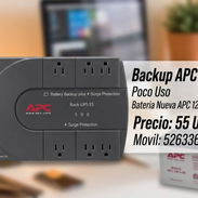 #Excelente Backup Marca APC 500VA Equipo de Poco uso Bateria Nueva 12V x 9A APC 2026 - Img 56220693