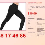 LICRA DEPORTIVA NEGRA - Img 54823407