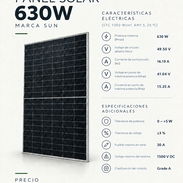 Paneles solares SUN de 630 W $175 USD - Img 57894621