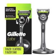 GilletteLabs – Cuchilla de Afeitar con Barra Exfoliante | 5 Hojas + Base Magnética - Img 58045848