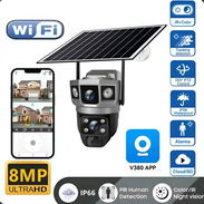 Camara de 2 lentes con alimentación Solar 8MPX - Img 56520029