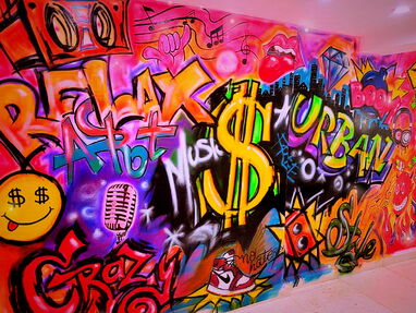 Se Realizan Graffitis Neón para bares cafeterias y otros espacios Deseados - Img main-image