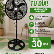 Ventilador de pedestal 18” Milexus - Img 55304218