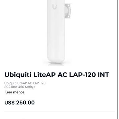 Router, Mikrotik, Ubiquiti y otros equipos de redes - 7/7