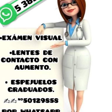 -"@¡ Examen Visual Profesional + Lentes de Contacto y Espejuelos a Buen Precio! - Img 117957558