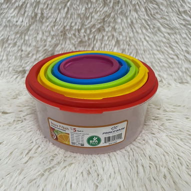 Set de 5 pozuelos plásticos  (Sirven para micro) en 2800 cup - 4/4
