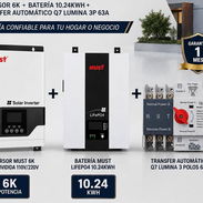 Inversor Must 6k+batería Must de 10.24kwh+ Transfer automático - Img 56868399