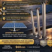 Bases de paneles solares de acero inoxidable - Img 58111183