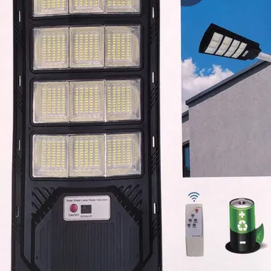 Lámpara para exteriores con panel solar - Img 120979452