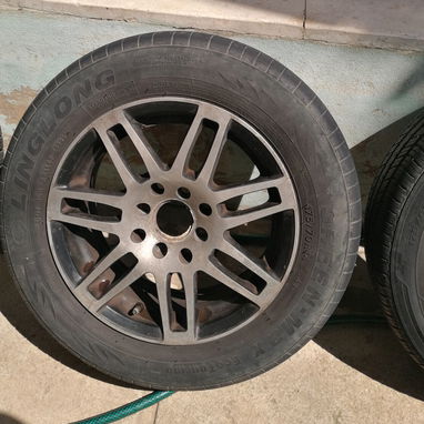Juego de llantas con gomas ring 14 centro 4x100 y 4x108 - Img 116078861