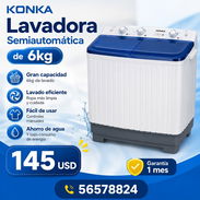 Lavadora KONKA Semiautomática 6kg* - Img 55851067