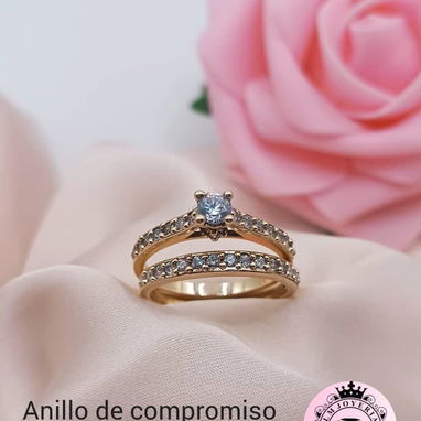 Compromisos Oro 10K. LM joyería. El precio varía según el diseño. Garantía en su compra. Varias tallas disponibles - 2/10
