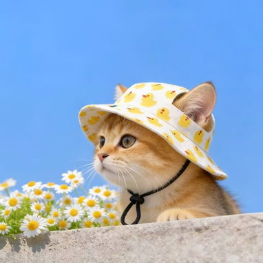 Sombrero de Verano para Mascotas / Tallas S y L - 4/5