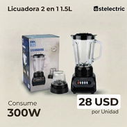 Licuadora 2 en 1 Estelectric 1.5 L - Img 57973921