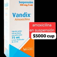 Amoxicilina en suspensión de 75 ML en venta - Img 56255475