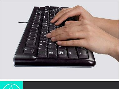 Juego de mouse y teclado para escritorio MK120 de Logitech, Negro talla única 53828661 - Img 65814895