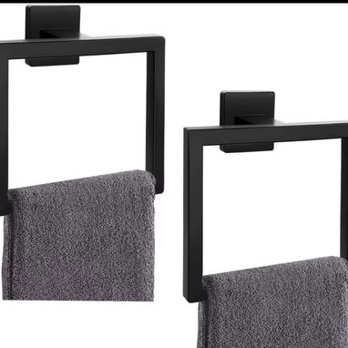 Organizador montado para baño con toallero, o para cocina - 4/5